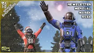 📓NEWSLETTER MENSUAL MAREK ROSA 18/12/2025📓 ||Space Engineers 2|| Gameplay Espa&ntilde;ol