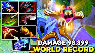 МИРОВОЙ РЕКОРД ПО УРОНУ: 98 399 Sven Extreme Late Game + Возвращение чистого фармера, керри-босса...