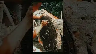 shaktiman rotavator 💪💪 bearing change#tractor #mahindra #youtubeshorts #shorts