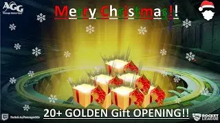 MERRY CHRISTMAS!! Golden Gift 2020 Opening! [Rocket League]
