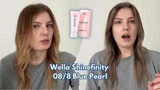 Обзор Wella Shinefinity Zero Lift Glaze 08/8 Blue Pearl &mdash; лучший тонирующий крем для рыжих волос