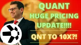 Quant Network (QNT) Massive Quant Pricing Update!!! (MUST WATCH!!!!)
