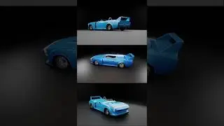 1967 Chevrolet Camaro SS Extreme Edition | Showcase Animation #3danimation #blender #automobile