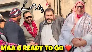 Maa g ready to go pind dhamoky ❤️