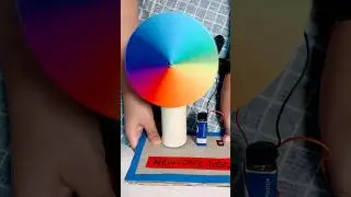 Newton&rsquo;s disc working model #3dmodel #workingmodels #newtondisc #sciencemodel