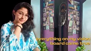 Everything on my Vision Board came true : Proof of manifestation ,Success stories, Law of assumption