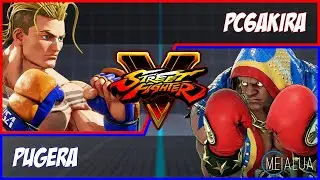 SFV CE - Pc6Akira(LUKE) VS Pugera(BALROG) 🌘 MeiaLua 🌘