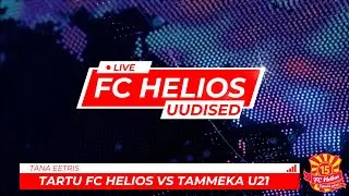 Tartu FC Helios vs Tartu JK Tammeka U21 treeningm&auml;ng