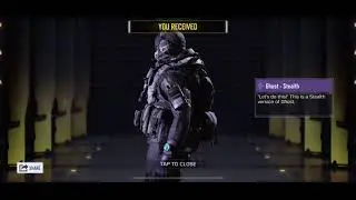 finally my ghost stealth skin | epic skin | activision login reward | CODM