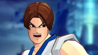 KoF AllStar Low-Poly Style Kim Kaphwan