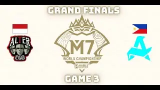 ALTER EGO VS AURORA PH (GAME 3) | GRAND FINALS M7 WORLD CHAMPIONSHIP | DuDu Gaming