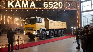 КАМАЗ 6520 &ndash; ЭТО МОНСТР! 🚨 Никто не ожидал ТАКОЙ МОЩИ от русского самосвала!