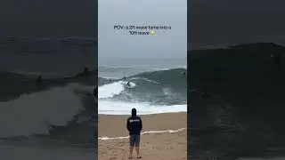 Have you ever seen a wave break like this before?? #shorts #surfing #waves