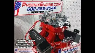 Showcasing a 383 Stroker built for a Tunnel Ram setup!