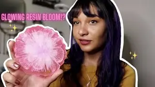 Glow in the Dark Resin Bloom?! Must Watch!