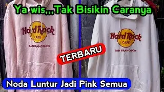 Cara menghilangkan Noda Luntur Jadi Pink Semua -Tips Laundry Satuan