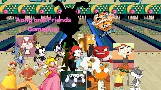 Toono This Weekend: Element Showcase: Fire: Aang and Friends Gameplay Animaniacs Ten Pin Alley