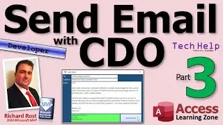 Отправка электронной почты с использованием CDO в Microsoft Access вместо DoCmd.SendObject и Outlook, часть 3