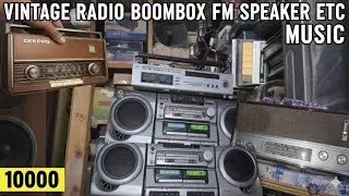 Vintage redio vintage FM vintage music systam year 1940, old is gold, oo bhai 😱 #vlog #vintage #etc 