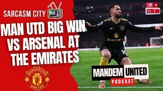 MANCHESTER UNITED GET BIG WIN VS ARSENAL AT THE EMIRATES @shiktv0514 @SarcasmCityTVExtra