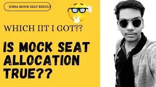 IS JOSSA MOCK SEAT ALLOCATION 2021 TRUE OR FALSE??// My Jossa Result
