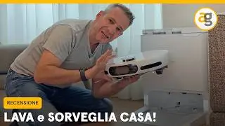 ROBOT VACUUM CLEANER and FLOOR WASHER that MONITORES THE HOUSE EzViz rs20 pro review
