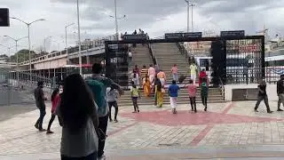 Metro Train Line Interchange In Bengaluru