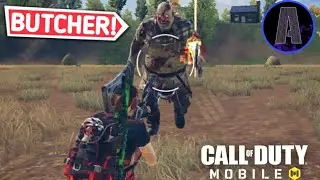 ARIXMA VS THE BUTCHER IN CALL OF DUTY MOBILE BATTLE ROYALE!