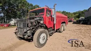 1816 - 1989 International 1955 Tanker Truck Will Be Sold At Auction!