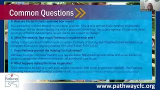 Pathway Foster Parent Info Session with Tracy and Kirsten