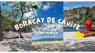 SCENIC DRIVE TO A WHITE BEACH: BORACAY DE CAVITE INSIDE CAMP GREGORIO LIM IN TERNATE