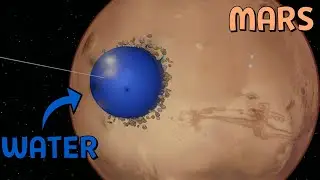 What If we FLOODED MARS with 1, 10, and 100 Quintillion Liters of Water | Universe Sandbox