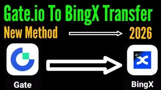 How to transfer USDT from Gate.io to BingX || Gate.io to bingx 2026