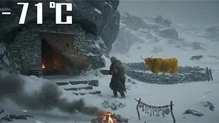 Woman Survives -71&deg;C Cliff Cave with Only Ice, Wood, and Milk Stew