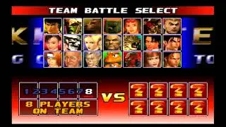 Tekken 3 Team Battle Mode