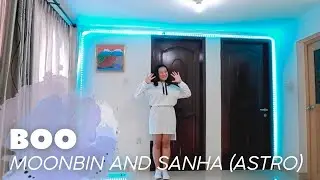 MOONBIN (문빈) & SANHA (산하) (ASTRO) - BOO Dance Cover | Clara Kristi | Indonesia