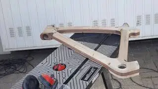 handmade touring wooden bike-bici ibrida in legno fatta a mano