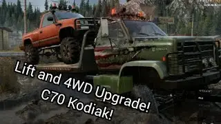Snowrunner - Lift & 4wd Upgrade Kodiak C70!