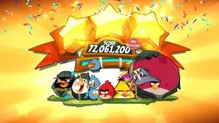 Angry Birds 2 Gameplay Hard Level 949 Map Level AB2 3 Stars Bamboo Forest - Central Pork