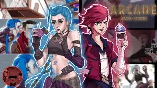 Arcane ~LoL~ 12 cómics en Español