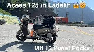 Pune to Ladakh on Access 125