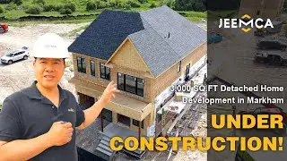 3,000 SQ.FT Detached Home Development in Markham is under construction! #torontoconstruction