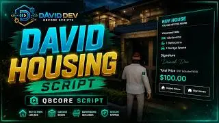 FREE HOUSING SCRIPT | QBCORE | BUY, SELL & MANAGE HOUSES