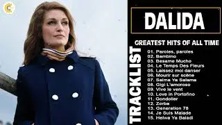 DALIDA Greatest Hits - DALIDA Best Hits - DALIDA Full Album 2022