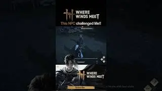 This NPC challenged ME in Where Winds Meet