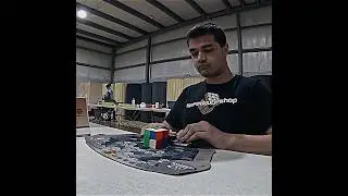 Sujan Feist 2x2 Cube Average World Record Average [0.86s] #rubikscube #viral #shorts