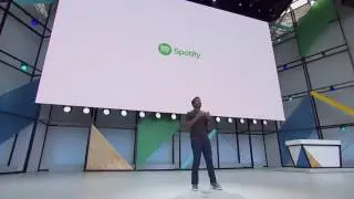 Google #IO17 | Keynote | Google home sposfy SoundCloud Blutoth