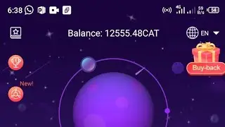 Free Cat Token Mining App || Free Coins Get krain || #cat #token #crypto #free