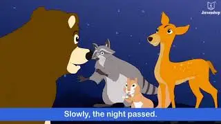 How the Chipmunk Got its Stripes | Bedtime English Story For Kids | Periwinkle
