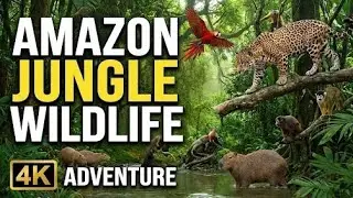 Amazon jungle 4K ULTRA HD discovery video Bird INCREDIBLE WIDLLifE VIDEO Amzon jungle Video 